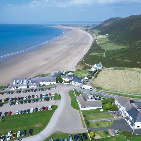 Channel View - 3 Bedroom House - Rhossili Bay Oxwich Exteriér fotografie