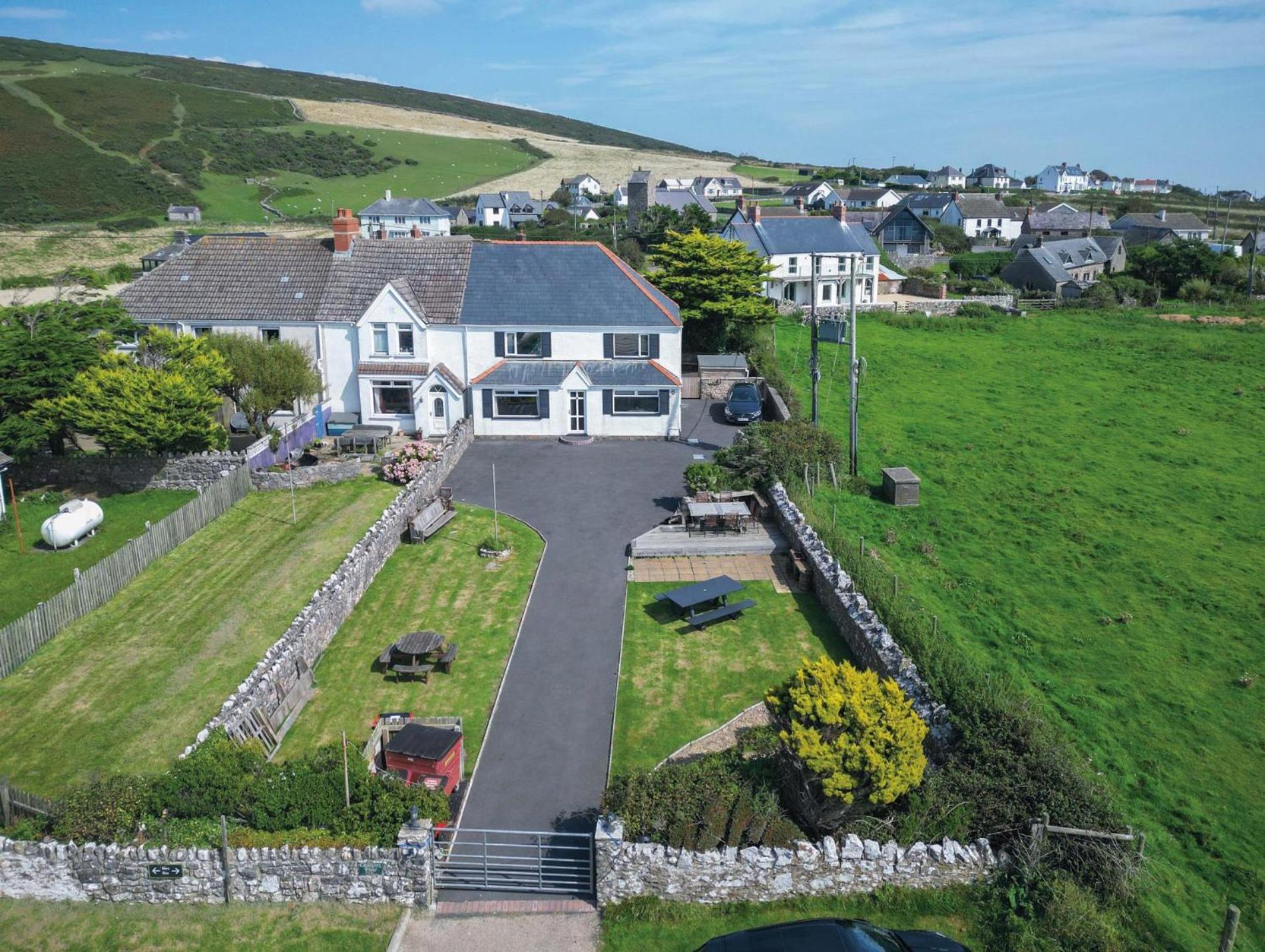 Channel View - 3 Bedroom House - Rhossili Bay Oxwich Exteriér fotografie