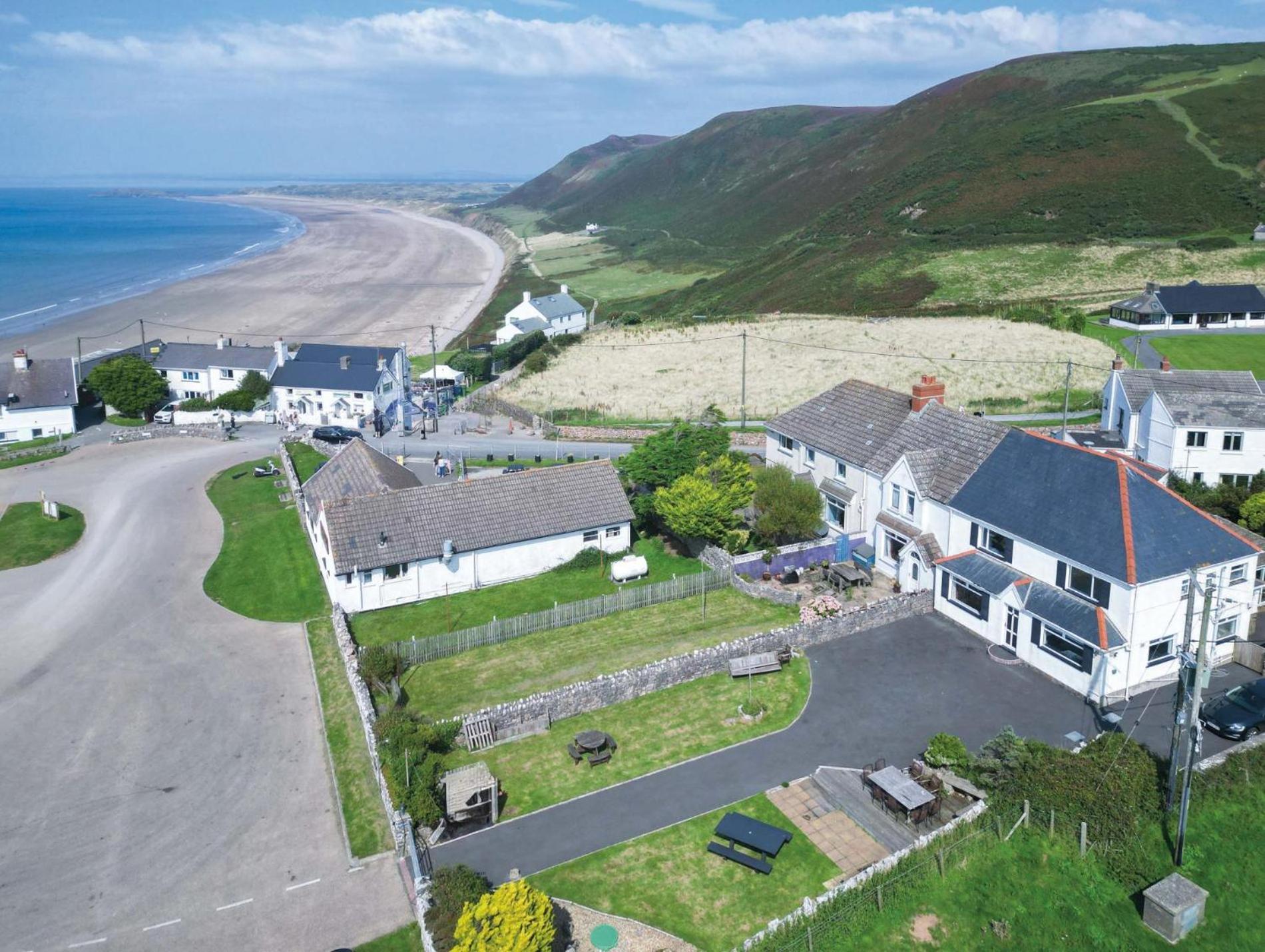 Channel View - 3 Bedroom House - Rhossili Bay Oxwich Exteriér fotografie